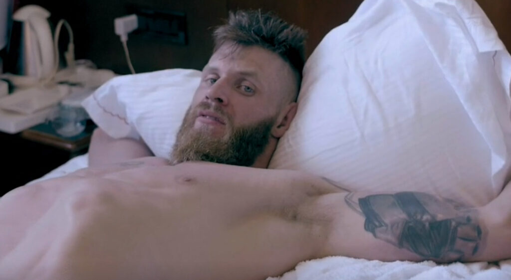 That time Norweigan MMA Fighter Emil Meek made his girthy film debut