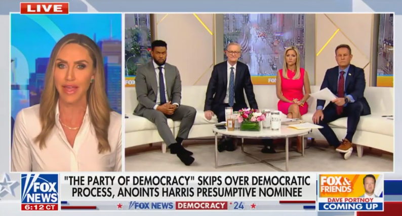 Lara Trump Claims Nobody Voted For Kamala Harris
