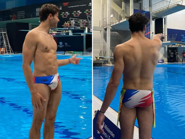 Ugly underwear company makes offer to Olympic diver and his impressive bulge