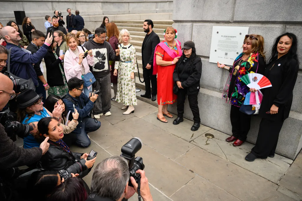 Trafalgar Square’s Fourth Plinth powerfully displays hundreds of trans and non-binary faces