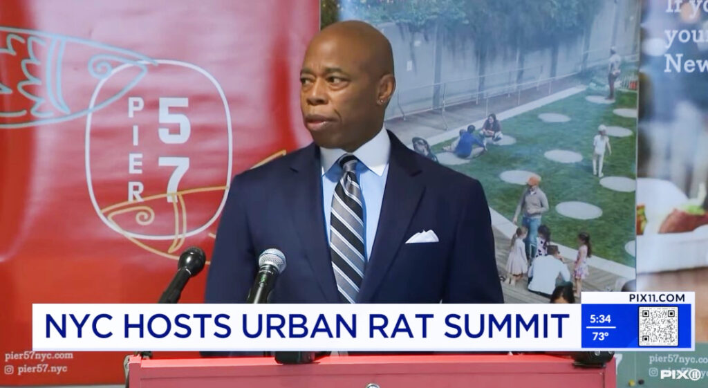 NYC Mayor Hosts First “National Urban Rat Summit”