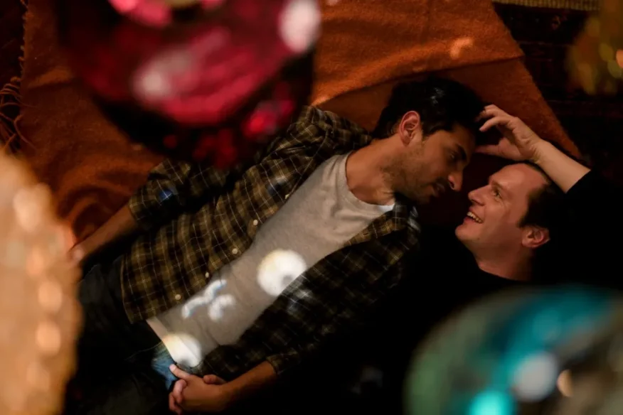 Karan Soni & Jonathan Groff’s gay Indian rom-com already has audiences “turned on”