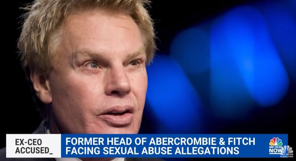 Former Abercrombie CEO Charged With Sex Trafficking