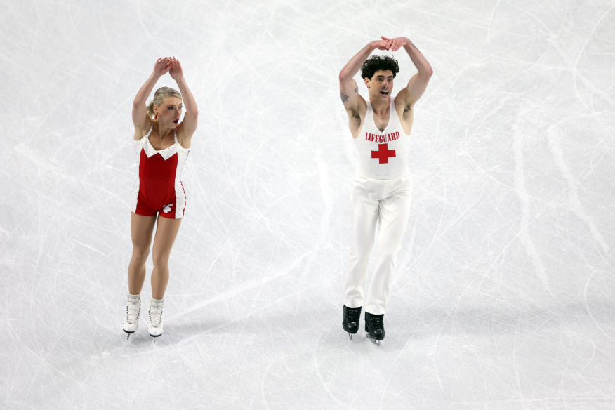 Ice dancing king Paul Poirier keeps dazzling with his medal-winning routines & stunning lewks