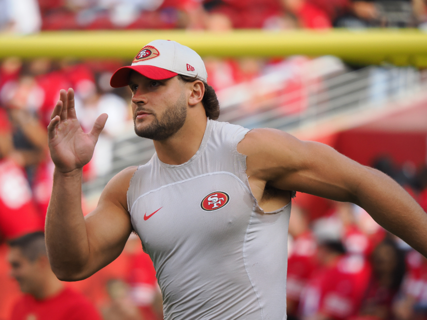 NFL star Nick Bosa comes out as a MAGA queen but can’t actually explain why he’s supporting Trump