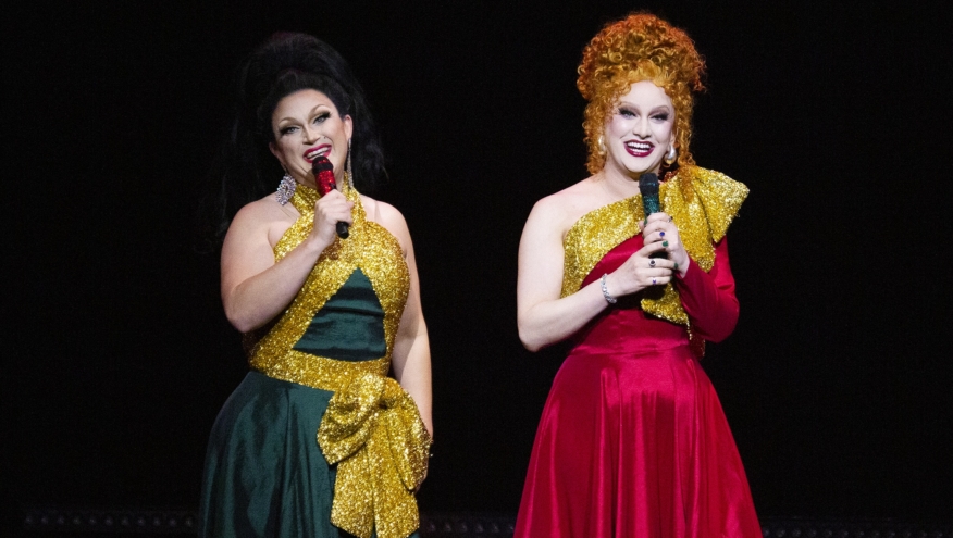 Jinkx & DeLa dish on turning vendettas into art, their 7th holiday tour & this exciting moment for queer theater