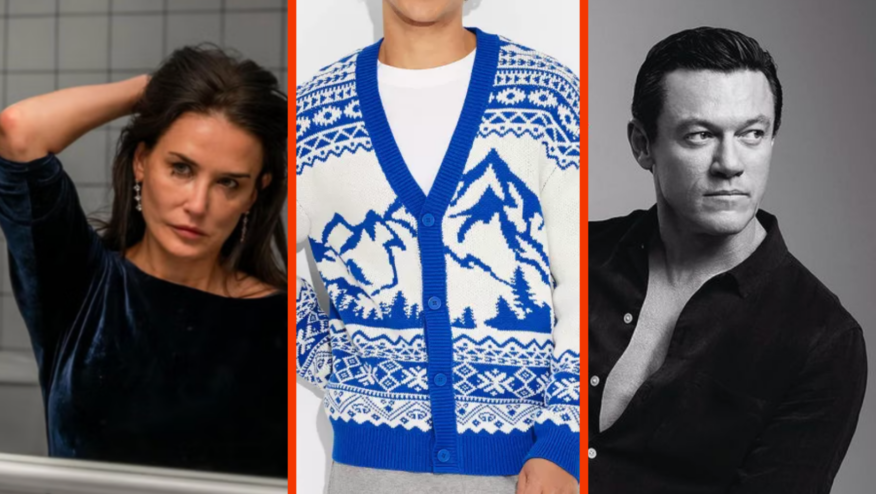 Luke Evans, ‘The Substance’ & snowflake undies: 10 things we’re obsessed with this week