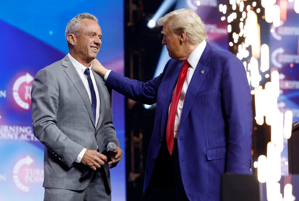 Trump picks anti-vaxxer Robert F Kennedy Jr to lead health department