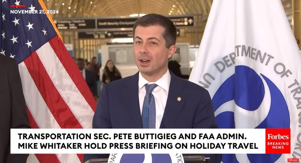 Buttigieg: TSA Expects Record Travel For Holiday Week