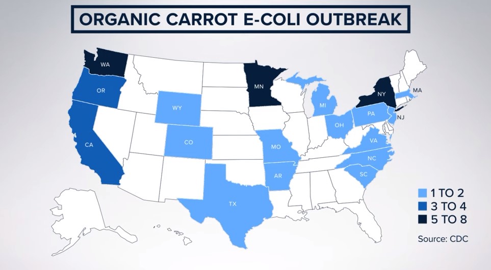 Dozens Sickened, One Dead In Latest E Coli Outbreak