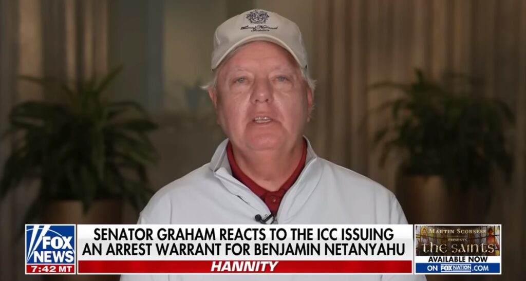 Graham Vows To “Crush The Economy Of Any US Ally” That “Abets The Arrest” Of Netanyahu For War Crimes