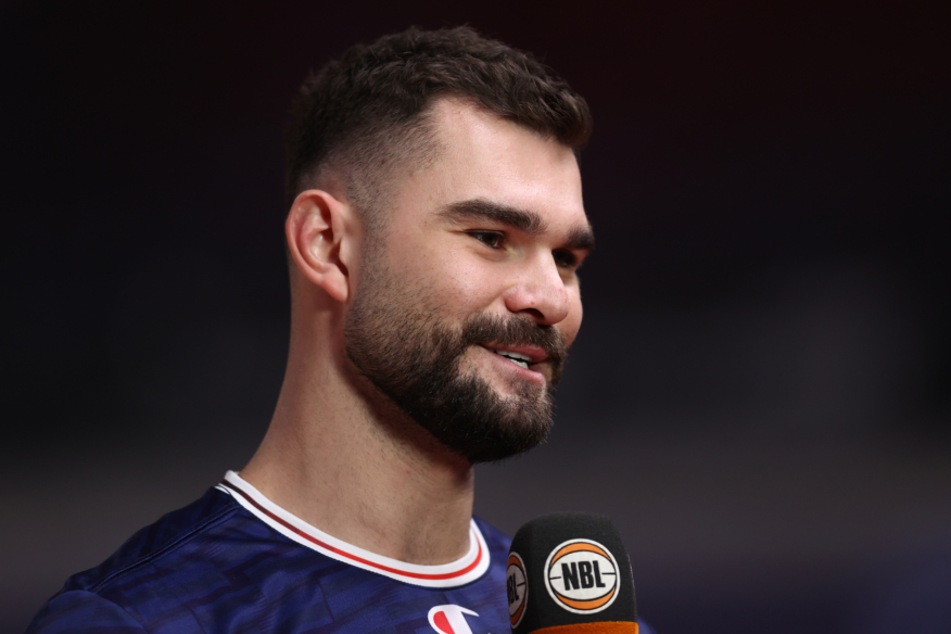 Basketball pro Isaac Humphries relives his coming out speech: “I was so nervous. My legs were fully shaking.”