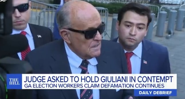 Giuliani Appeals Order To Surrender Physical Assets