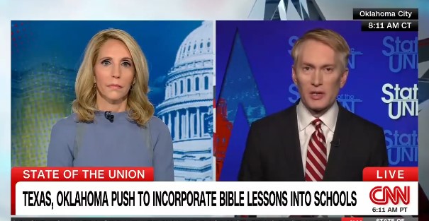 Lankford: “Absolutely” Teach Bible Lessons In Schools