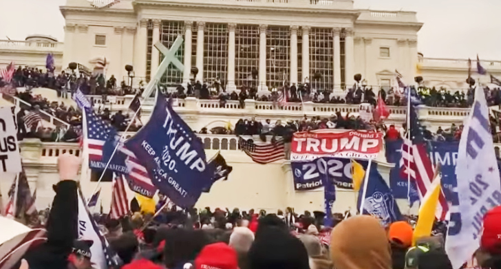 POLL: 64% Oppose Trump Pardoning Capitol Rioters