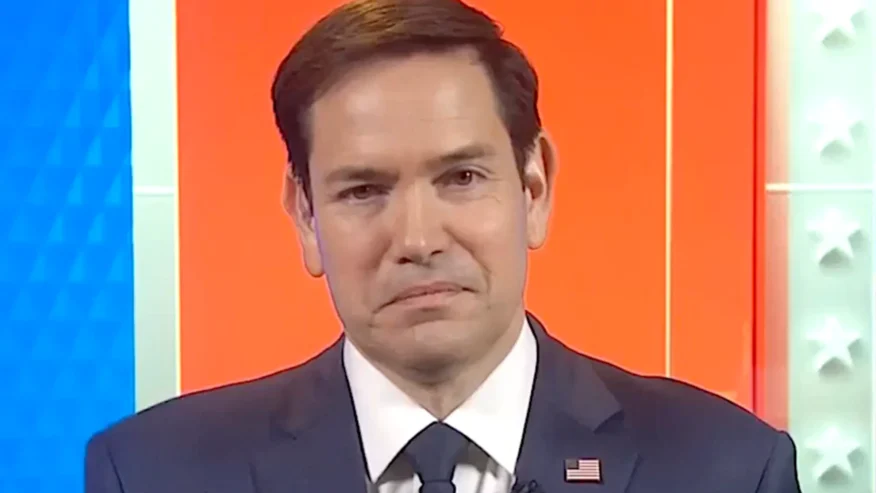 Marco Rubio looks absolutely exhausted as he hopelessly tries to clean up Trump’s mess