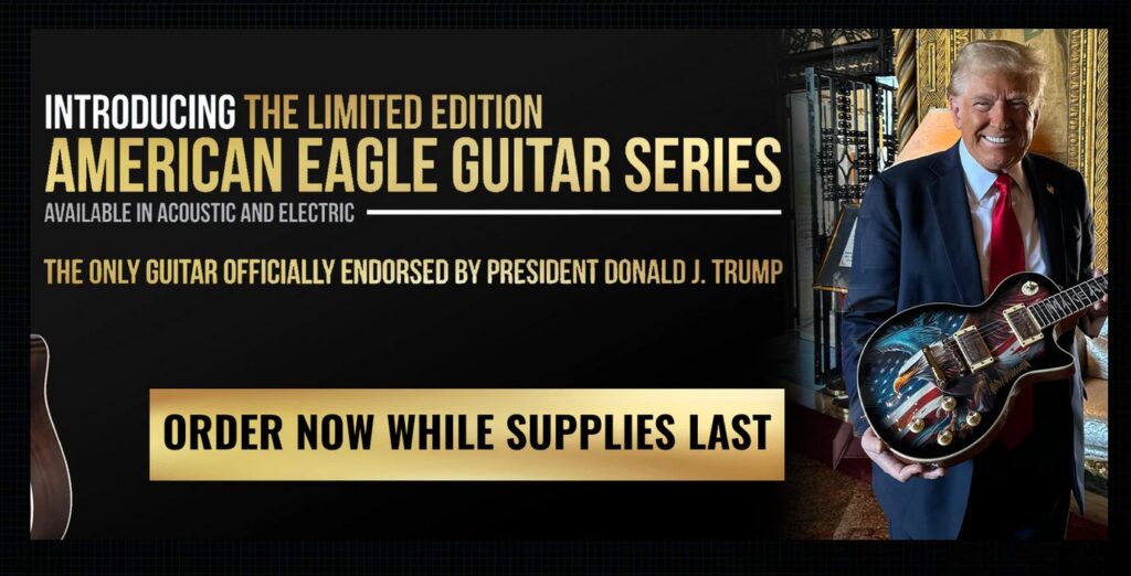 Fascist Felon-Elect Launches Line Of $10,000 Guitars