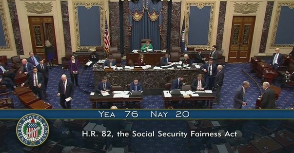 Senate Approves Expansion Of Social Security Benefits