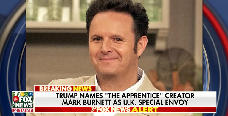 Trump Names “The Apprentice” Creator As Envoy To UK