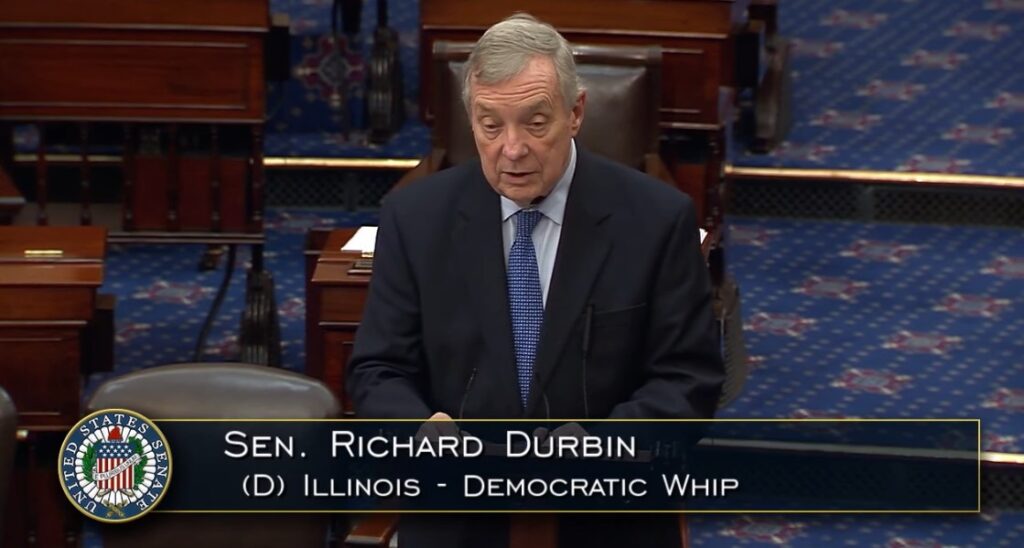 Durbin Raises Alarm Ahead Of Bondi’s Senate Hearing