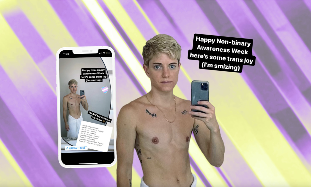 Non-binary comedian Mae Martin announces surprise career move into music