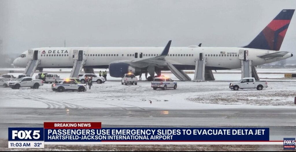 Flight Evacuated After Engine Fire And Aborted Takeoff