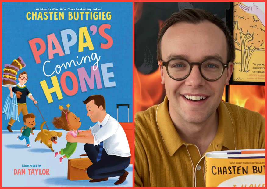 Chasten Buttigieg shares a peek inside his new kids’ book, ‘Papa’s Coming Home’