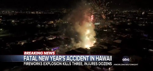 Illegal Fireworks Kill Three, Injure Over 20 In Hawaii