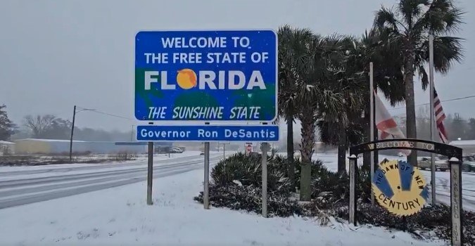 “Historic Snowfall” Smashes Records In Southern States