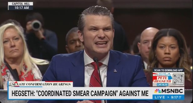 Hegseth Rages: Left Wing Media Is Smearing Me But I’ve Been “Saved By The Grace Of God And By Jesus”