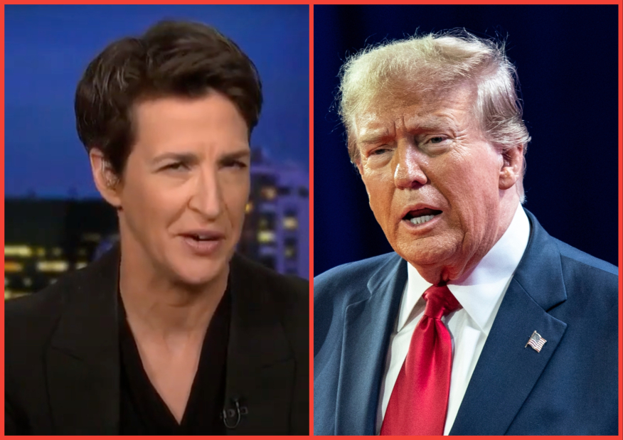 Rachel Maddow blasts “classless and tacky” Trump over his pre-inauguration grifting