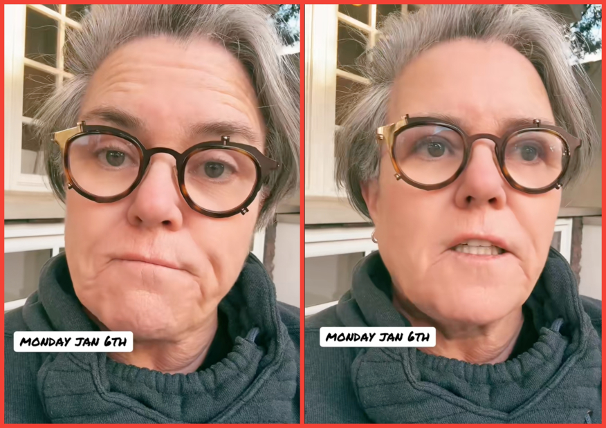 Rosie O’Donnell reflects on the anniversary of January 6: “We must believe we will survive him”