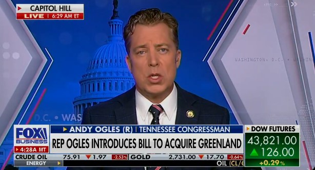 GOP Rep: “Dominant Predator” US Deserves Greenland