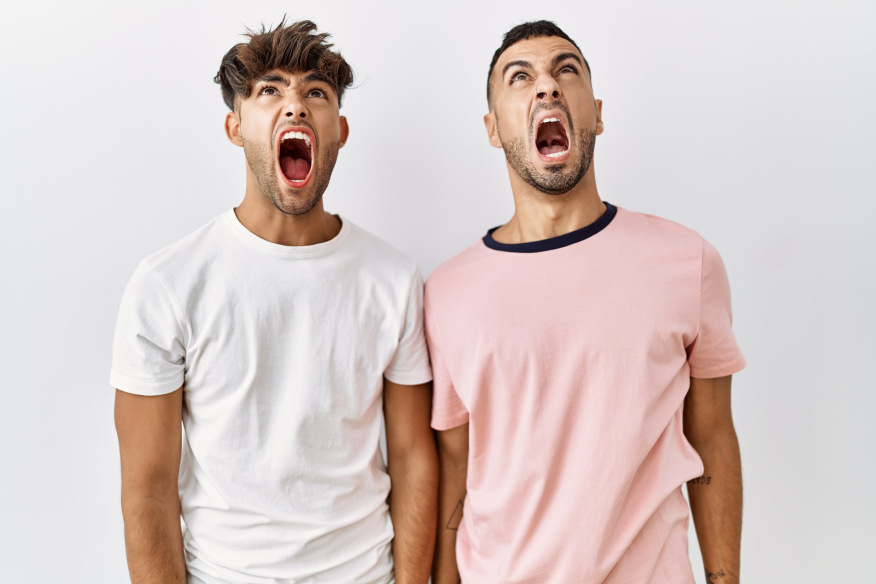 Monogamous gay couple says they’re sick & tired of being asked this one question…