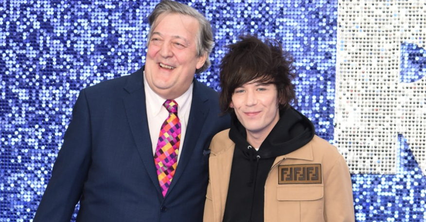 Stephen Fry marks tenth wedding anniversary with husband Elliott Spencer