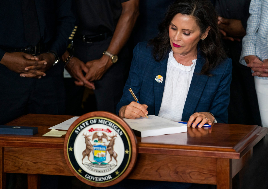 It sure seems like Gretchen Whitmer is already laying the groundwork for, well, you know