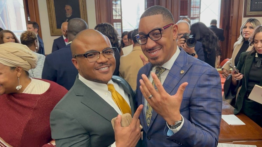 Texas State Rep. Venton Jones proposes to partner on opening day of the legislative session